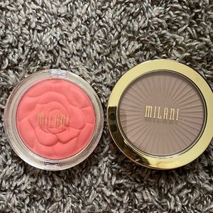 Never used Milani bronzer and blush